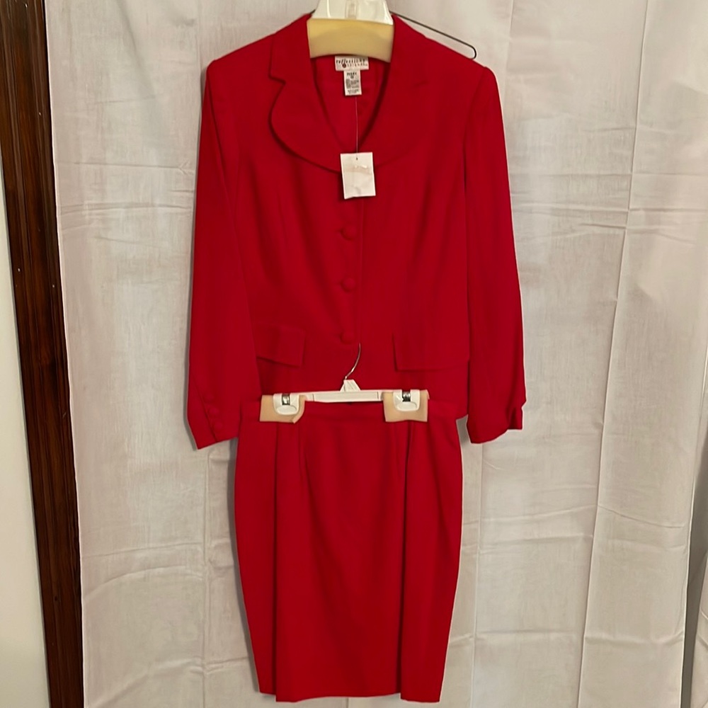 Suit Jacket with Skirt missy size 10.